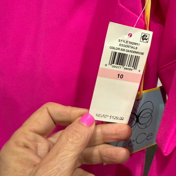 CeCe Pink Shift Dress - Picture 3 of 3